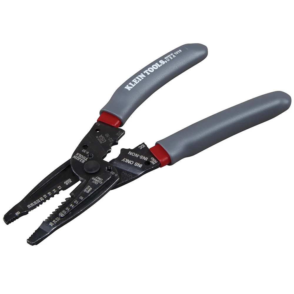 Klein Tools, 1019, Wire Stripper and Crimper Multi Tool, 10-26 AWG solid; 12-28 AWG stranded; Crimps B connectors; Scotchlok® IDC connectors - Image 10