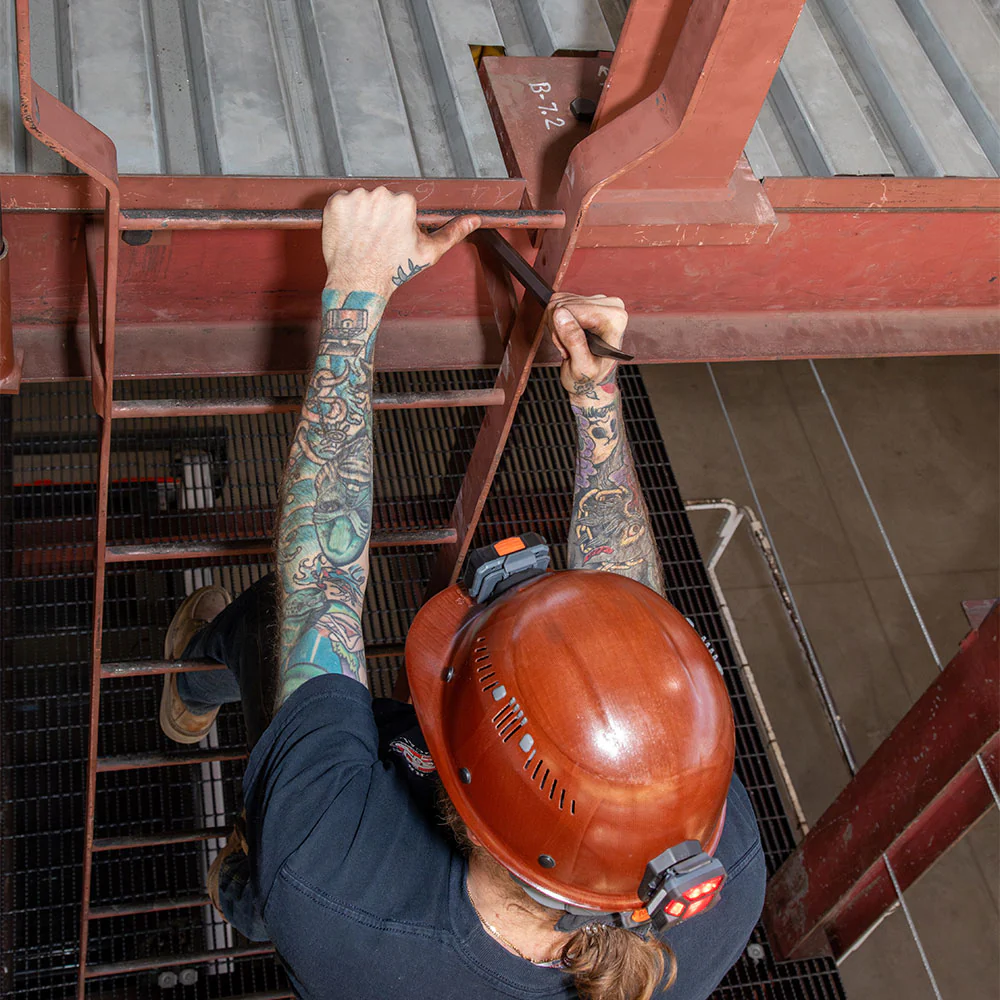 Klein Tools, 3244, Hex Connecting Bar, 24 in; 15° Angle, Forged Steel, Pointed End - Image 5