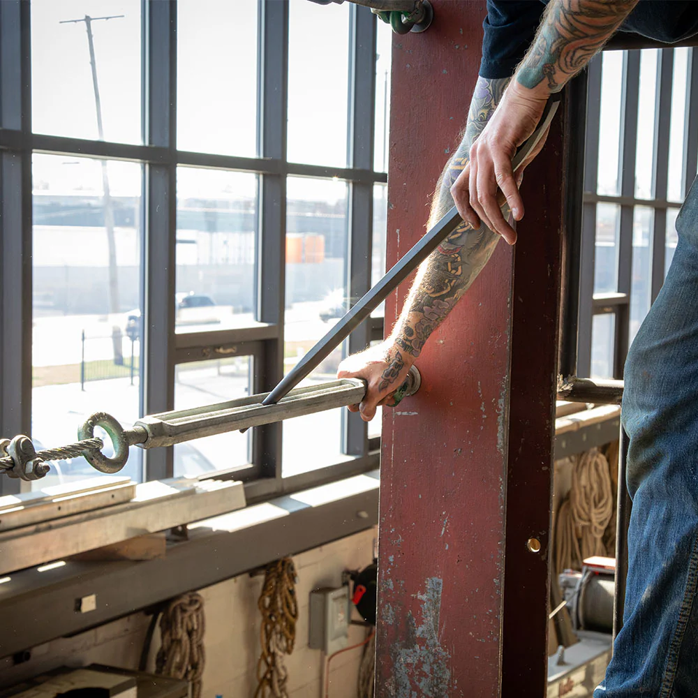 Klein Tools, 3244, Hex Connecting Bar, 24 in; 15° Angle, Forged Steel, Pointed End - Image 6