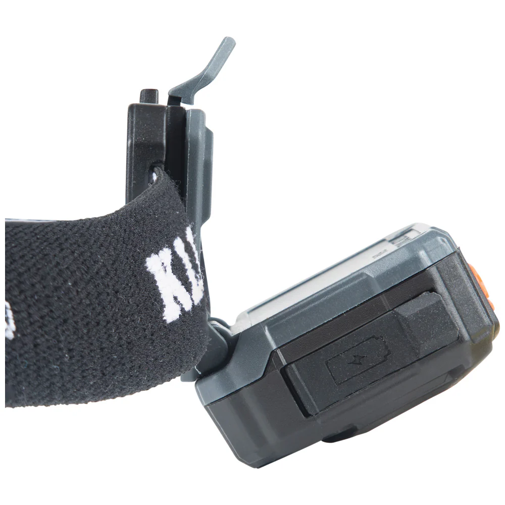 Klein Tools, 56049, Headlamp, 260 Lumens; Lithium-Ion, Rechargeable, Adjustable Fabric Strap - Image 8