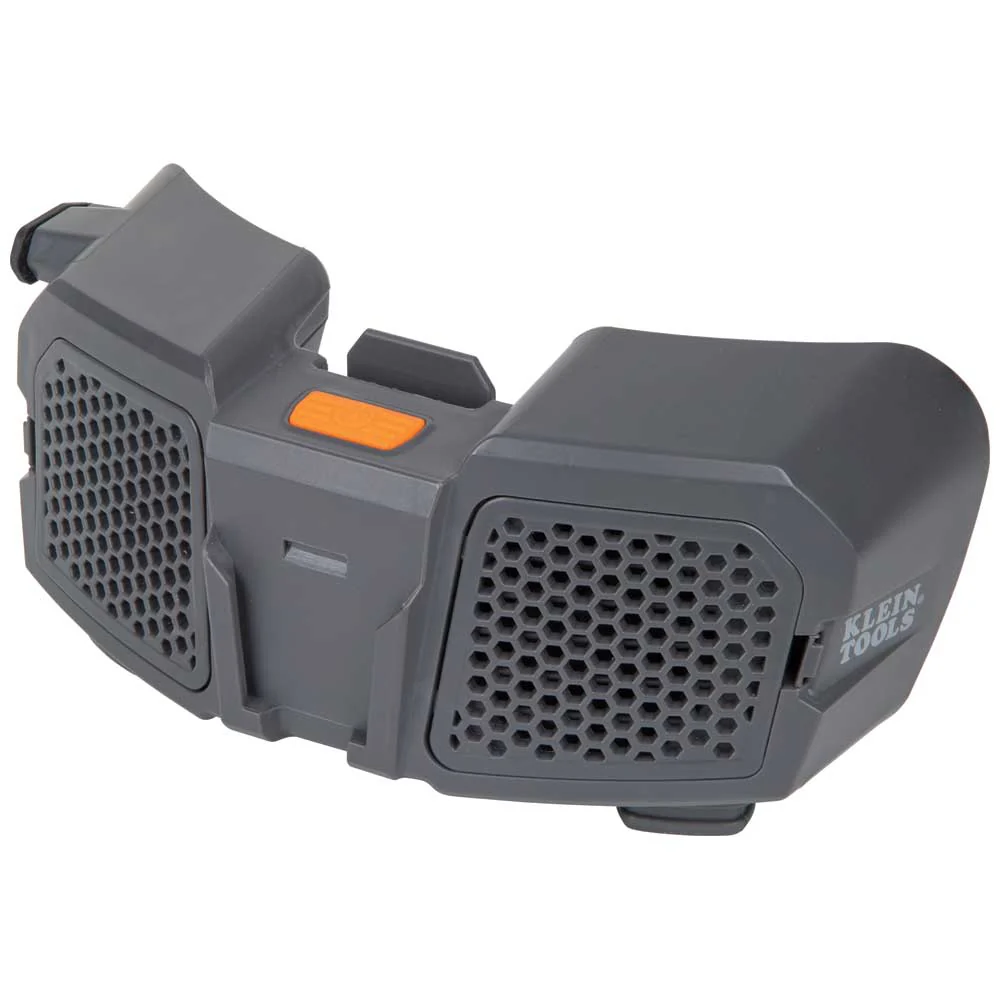 Klein Tools, 60155, Hard Hat Cooling Fan, Dual-Fan Design; Rechargeable Lithium-Ion Battery; Modular Ducts - Image 12