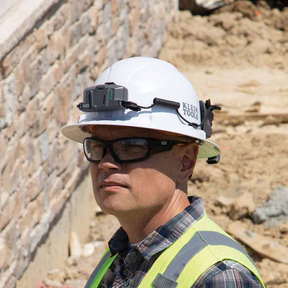 Klein Tools, 60155, Hard Hat Cooling Fan, Dual-Fan Design; Rechargeable Lithium-Ion Battery; Modular Ducts - Image 8