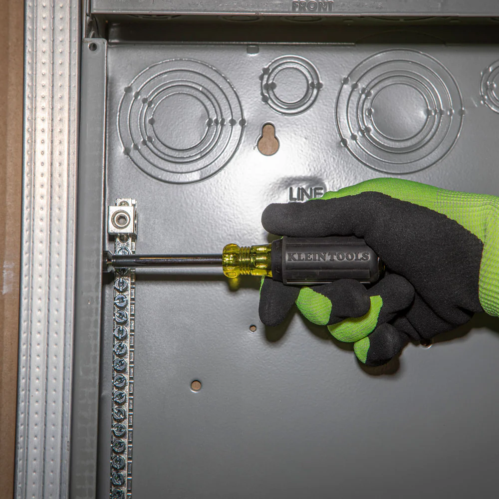 Klein Tools, 630-5/16, Nut Driver, 5/16 in; Steel; Cushion-Grip, 3 in Shaft - Image 3