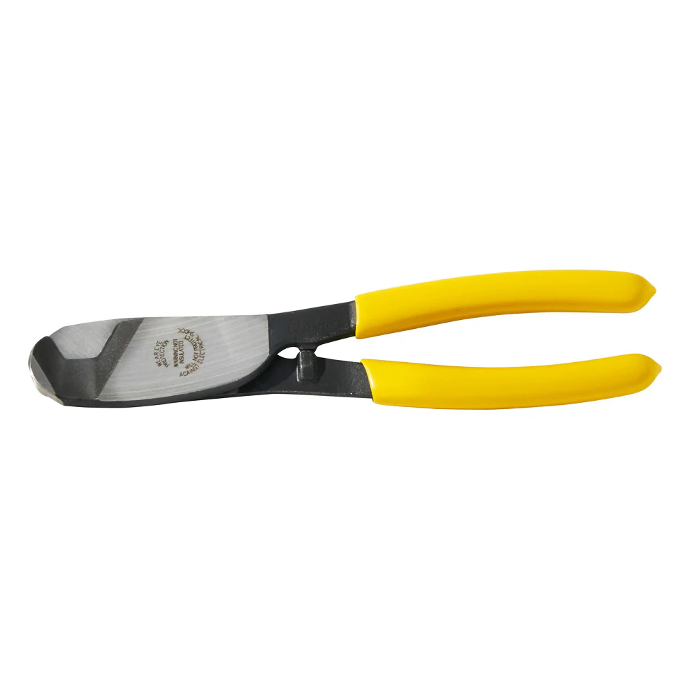 Klein Tools, 63028, Cable Cutter, 3/4-Inch Capacity, Plastic-Dipped Handles, 8.25 in Length - Image 3