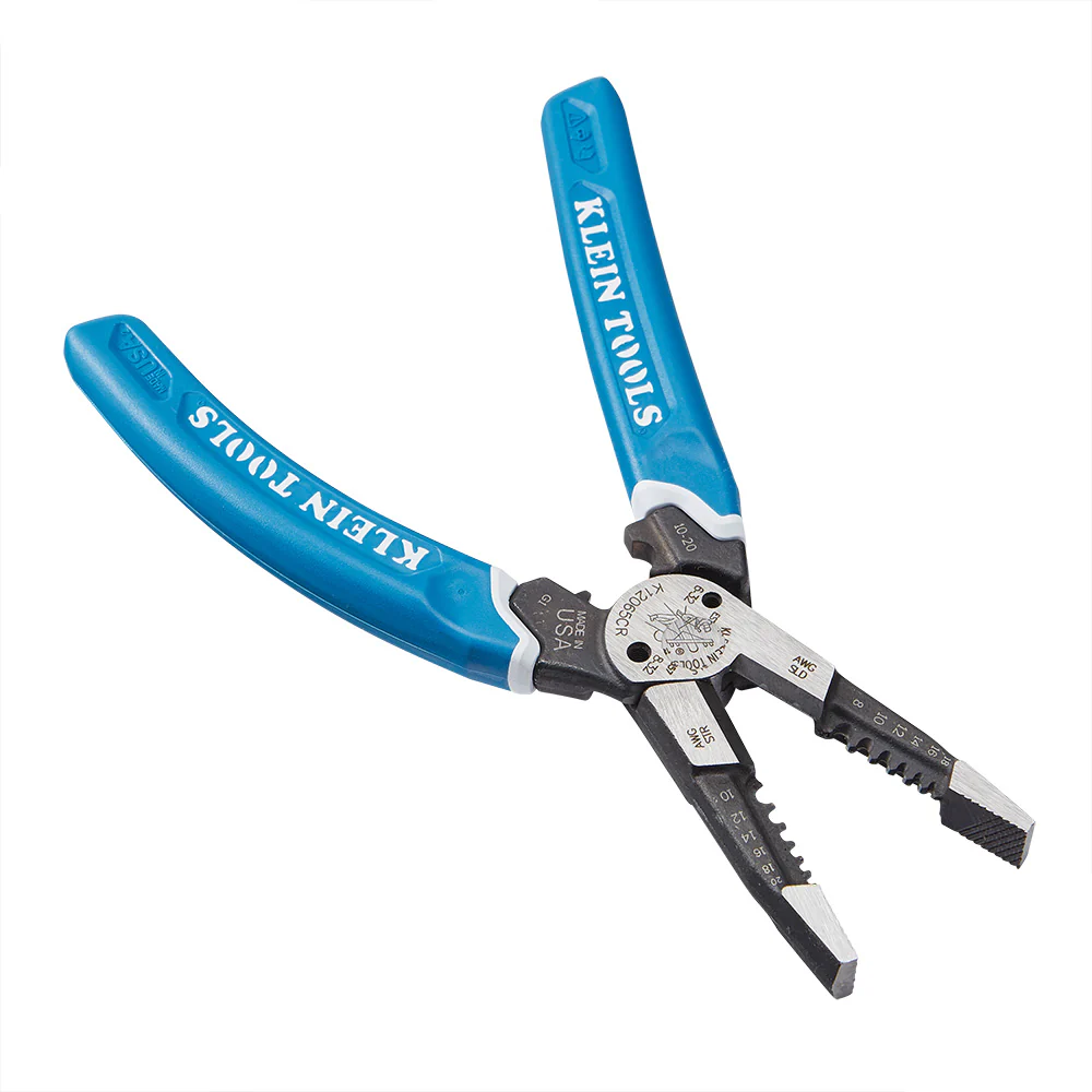Klein Tools, K12065CR, Multi-Tool Wire Stripper, 10-20 AWG Stranded, Forged Steel, 8 in Length - Image 6